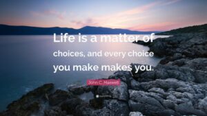 Everyday Choices That Reflect The Life We Want To Build